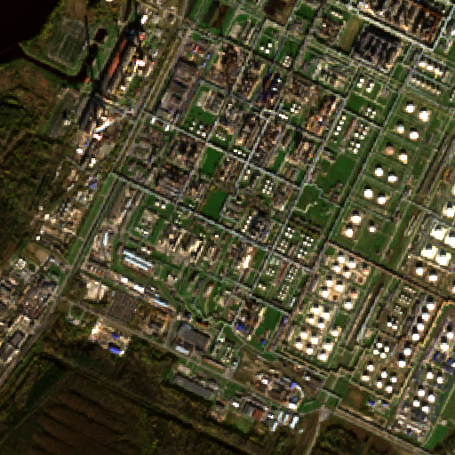 Kirishi refinery (KINEF), Sentinel-2 view of 16 Oct 2026