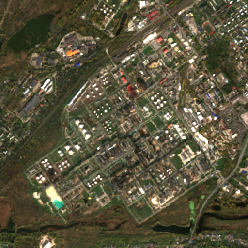 Kuibyshev refinery, Samara, Sentinel-2 view of 12 Oct 2026