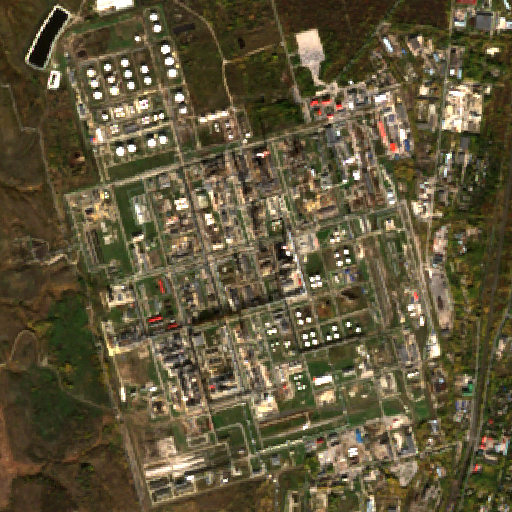 Syzran refinery, Sentinel-2 view of 12 Oct 2026